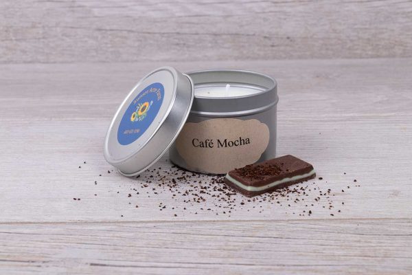 cafe mocha candle