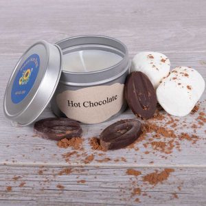 hot chocolate scented candle