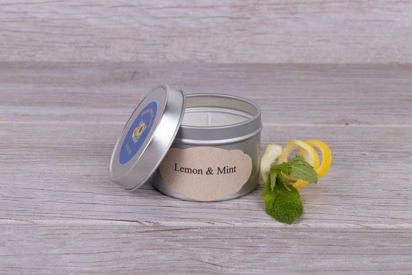 lemon mint candle