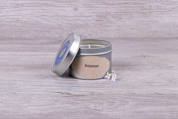 Primrose scented candle